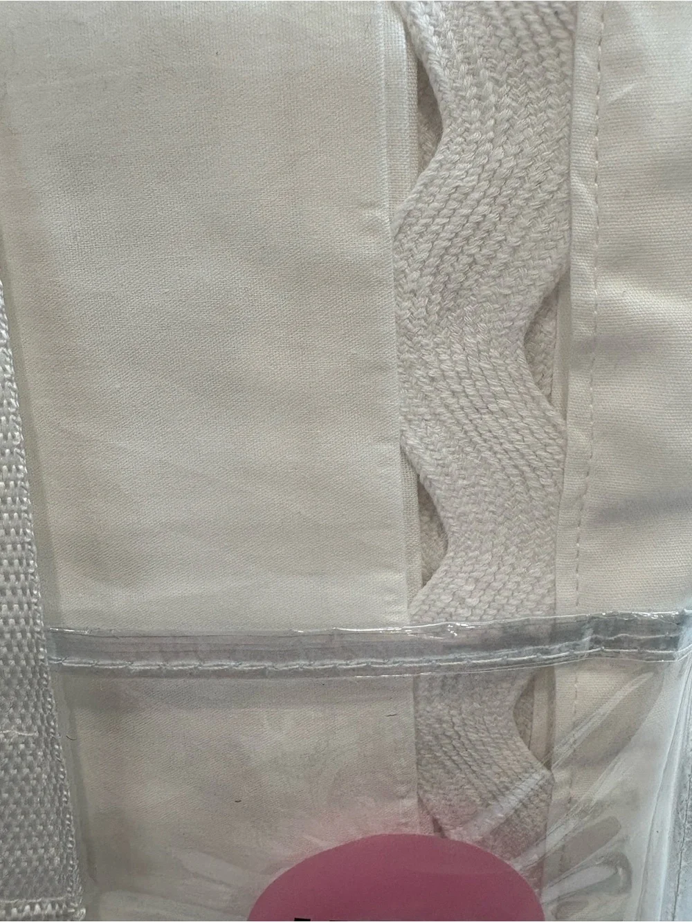 NEW Joie Home 3-piece King Duvet Set, white scalloped trim detail
